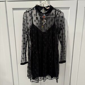 ZARA mesh dress